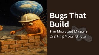 Discover how microbes like Sporosarcina pasteurii are revolutionizing lunar construction by turning moon dust into bricks. Learn about bio-bricks, ISRO and NASA research, and the future of sustainable space habitats.