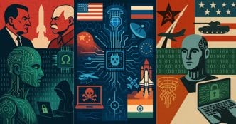 Explore how global powers are shifting from nuclear deterrence to dominance in AI, quantum computing, cyberwarfare, and space militarization. Who will win the 21st-century Tech Race?