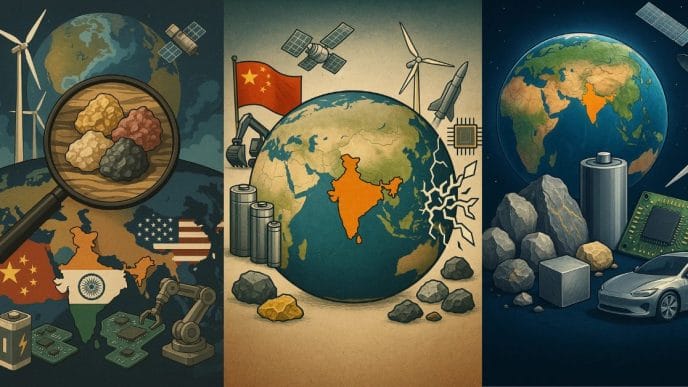 Discover how India is strategically building a rare-earth firewall with innovation, sustainable mining, and global partnerships — securing autonomy in a China-dominated landscape.