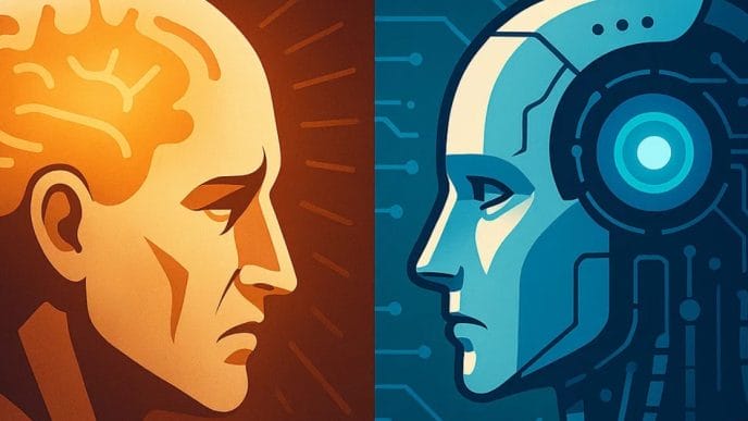 Explore how AI challenges humanity’s scarcity mindset, creating a shift toward abundance, new purpose, and reimagined human potential in the age of automation.