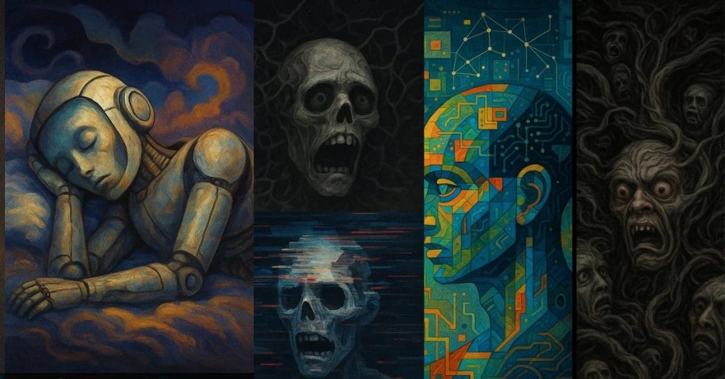 Explore how AI and generative models parallel human dreaming. Discover if machines can “dream,” experience nightmares, and unlock new pathways for creativity, resilience, and consciousness.