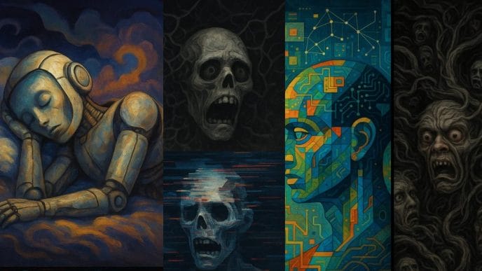 Explore how AI and generative models parallel human dreaming. Discover if machines can “dream,” experience nightmares, and unlock new pathways for creativity, resilience, and consciousness.