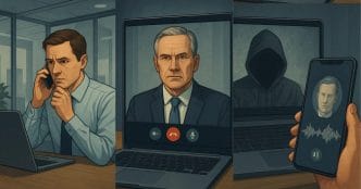 AI-driven deepfake scams are evolving fast. From cloned CEO voices to fake video calls, fraudsters are impersonating leaders to steal millions. Learn how these “boss call” deepfake scams work, real-world cases from Hong Kong to India, and what companies and individuals can do to protect themselves.