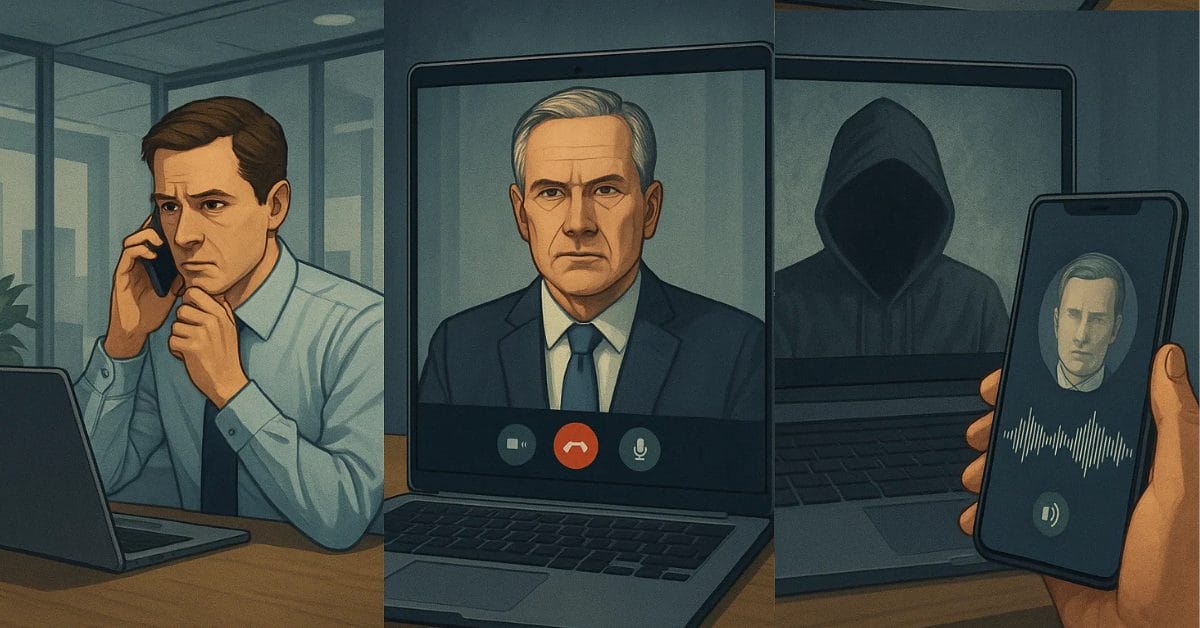 AI-driven deepfake scams are evolving fast. From cloned CEO voices to fake video calls, fraudsters are impersonating leaders to steal millions. Learn how these “boss call” deepfake scams work, real-world cases from Hong Kong to India, and what companies and individuals can do to protect themselves.