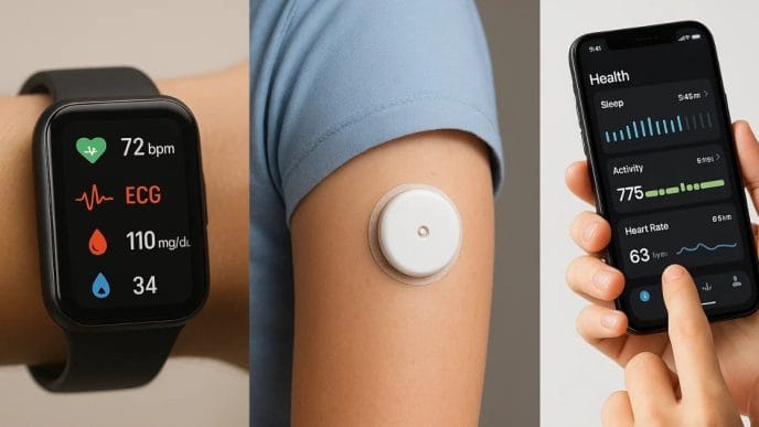 Discover how wearable health tech is revolutionizing real-time wellness monitoring with smartwatches, AI coaching, and biosensors for preventive healthcare.