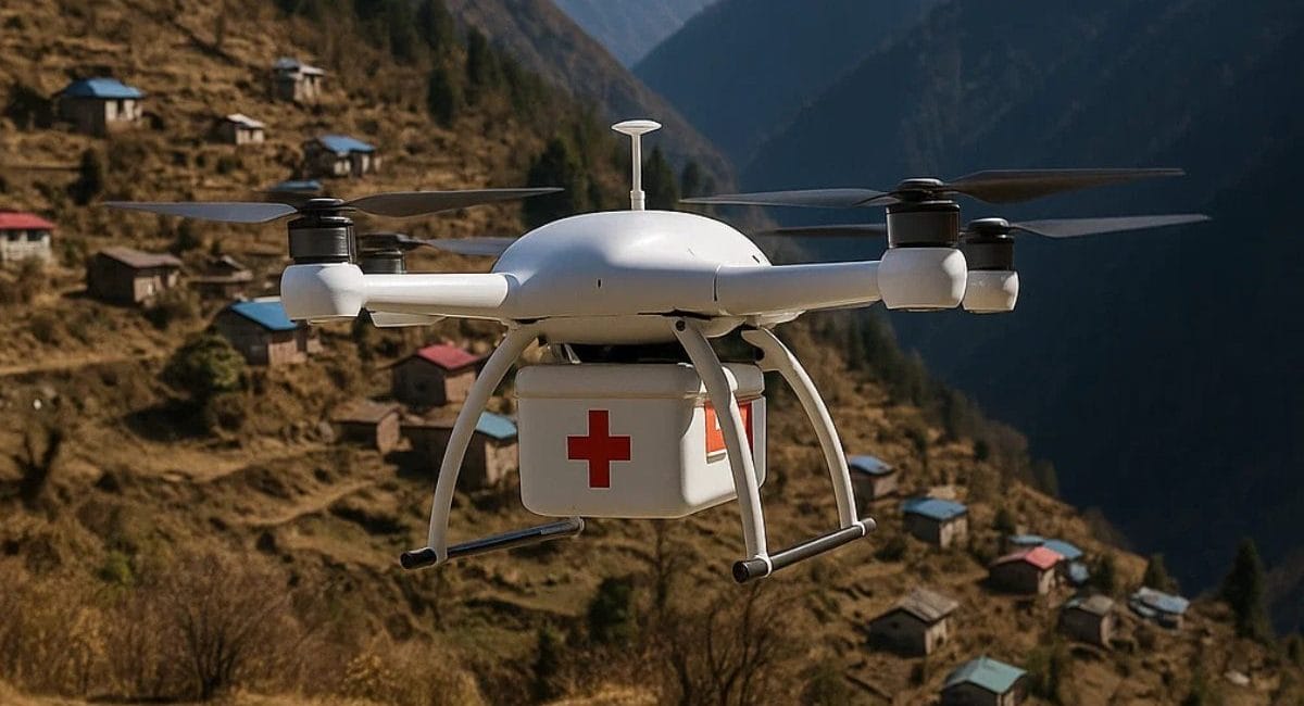 Discover how drones are revolutionizing India’s logistics, from delivering medicines in Himalayan villages to precision farming across states. Explore the rise of India’s drone industry and its impact on healthcare, agriculture, and economic access.