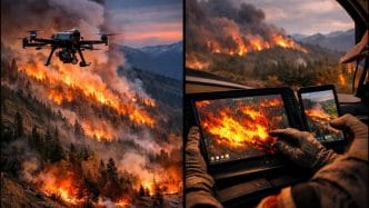 AI Firefighters: How Drones and Satellites Predict and Map Wildfires