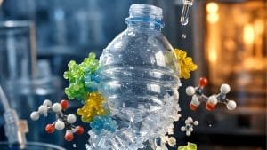 Discover how AI-designed enzymes like FAST-PETase are revolutionizing plastic recycling, degrading PET in days, enabling virgin-quality material recovery, and creating circular economy opportunities in India and globally.