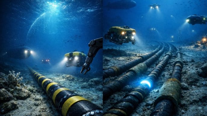 Explore India’s submarine cable projects including 2Africa, IAX, and IEX, the strategic risks of chokepoints, AI-enabled monitoring, cable repair challenges, and how the blue economy shapes national digital security.